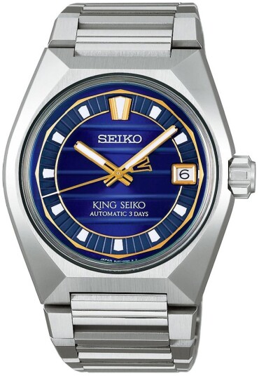 Seiko Herreklokke SLA083J1 King Blå/Stål Ø41 mm