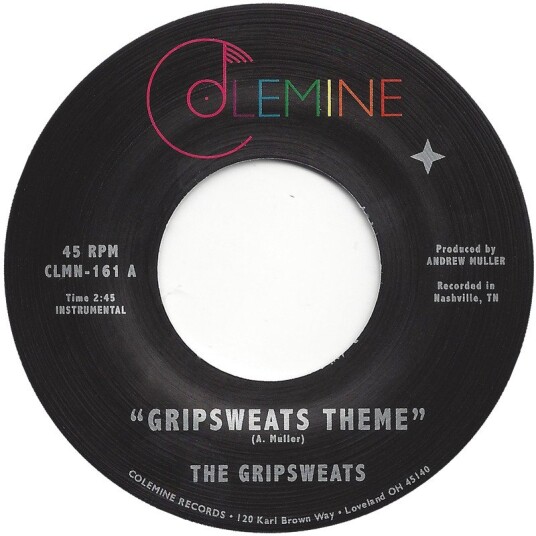 The Gripsweats Gripsweats Theme Intermission Limited Edition Vinyl