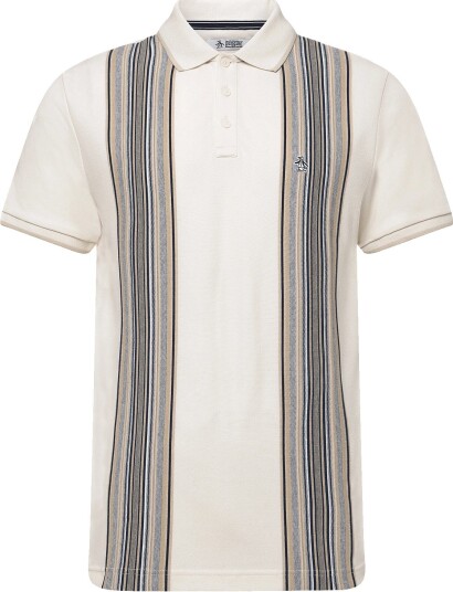 Original Penguin Cttn Raised Ottoman Cream XL