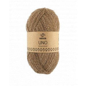 Navia Uno Garn Lys Brun