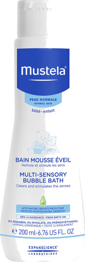 Mustela Multi-Sensory Bubble Bath 200 ml Mustela Multi-Sensory Bubble Bath 200 ml