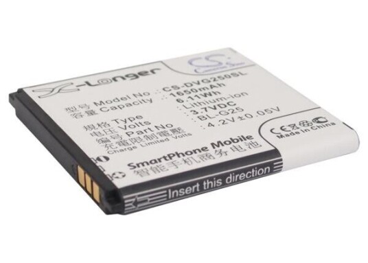 Doov G25 batteri (1650 mAh 3.7 V)