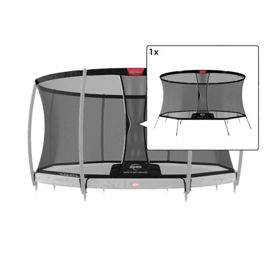 BERG Toys Separat Nett Deluxe 330 Cm Dia For 8 Stolper I Sikkerhetsnettet 330 cm dia