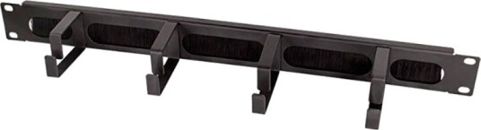 Logilink Kabelhåndtering for 19" rackskap 1U 4 braketter svart
