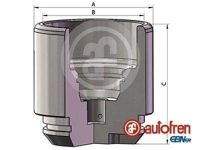 Autofren Seinsa Stempel bremsecaliper AUTOFREN SEINSA D025691