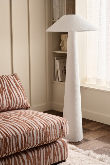 Ellos Home Gulvlampe Mila Hvit