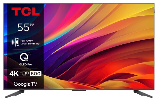 TCL 55" QLED810 4K Smart TV med QLED PRO og FALD 2024 TCL 55" QLED810 4K Smart TV med QLED PRO og FALD 2024