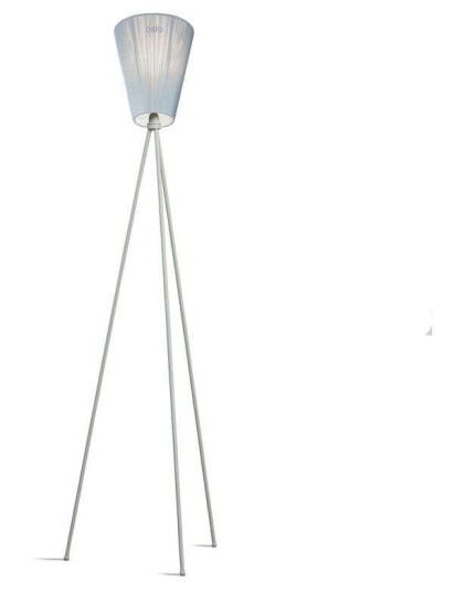 Northern Oslo Wood Gulvlampe Light Grey/Lys Blå