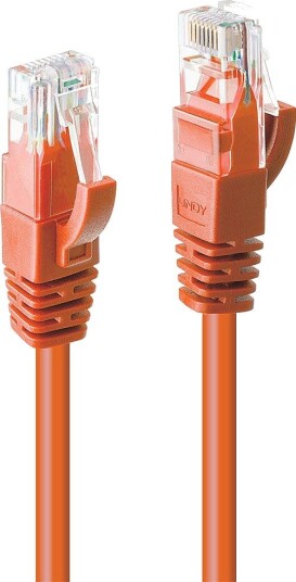 Lindy Rj 45 Cat6 U/Utp Oransje 20 M