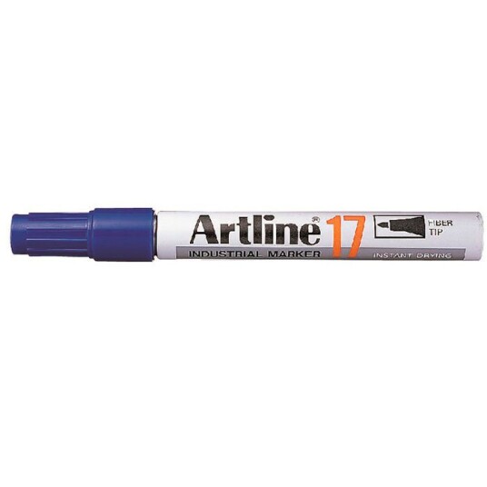 Artline 17 Industriell Permanent Merkepenn Blå