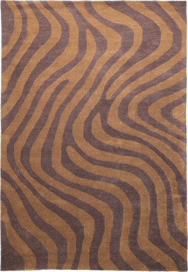 Ullteppe Aiz Hand Tufted Wool Premium brun Størrelse: 240 x 340 cm