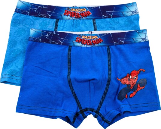 Marvel Spider Man Boxer Underbukser 2 Pakk Flerfarget 104