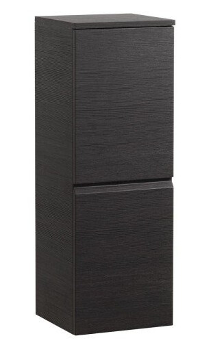 Laufen Pro S veggskap, 35x100 cm, venstre, sort