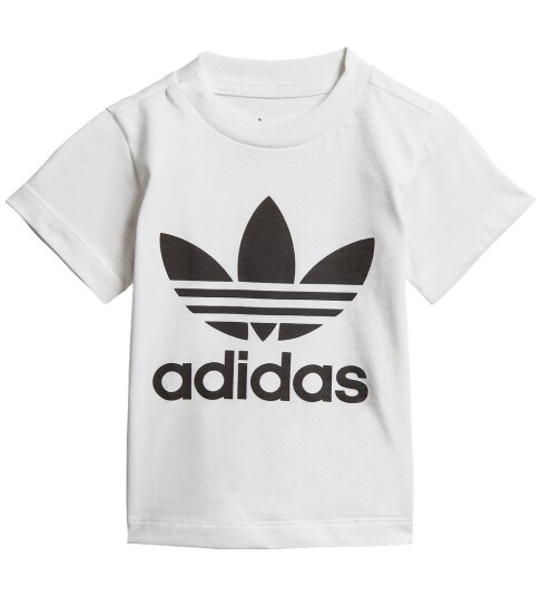 adidas Trefoil T-Shirt Hvit 74 adidas Trefoil T-Shirt Hvit 74