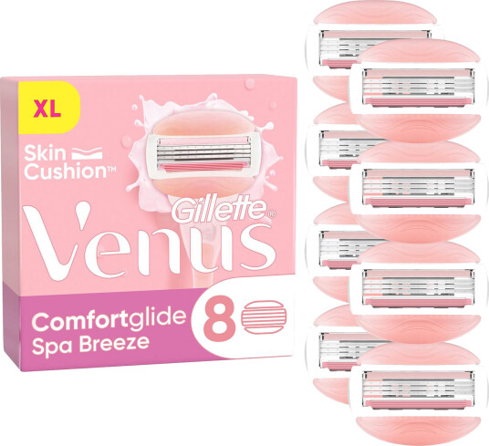 Gillette Venus 8-pk. Spa Breeze Comfortglide barberblader