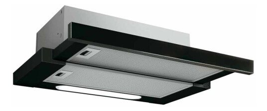 Elica Elite 14 Lux 50 cm Uttrekkbar Ventilator Sort med Ekstraksjon Elica Elite 14 Lux 50 cm Uttrekkbar Ventilator Sort med Ekstraksjon