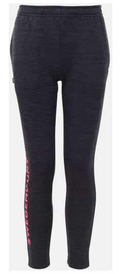 Training Logo Pants Jr Charcoal Melange/New Pink 160 Sweatpants Training Logo Pants Jr Charcoal Melange/New Pink 160 Sweatpants