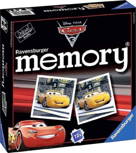 Ravensburger Cars 3 Memoryspill Disney Ravensburger Cars 3 Memoryspill Disney