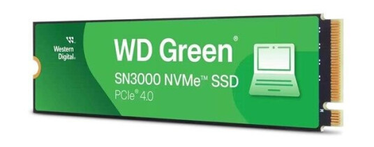 WD Green SN3000 2TB M.2 PCIe 4.0 NVMe SSD 5000 MB/s