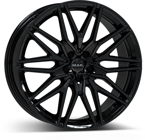 MAK Sturm black 11 x 22 CB66,60 ET43 5/120 11 x 22