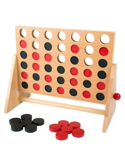 Small Foot Wooden Game 4 in a Row