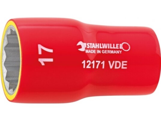 Stahlwille 12171 Vde, Enkel Enhet, Nøkkelendemontering, Stål, Kromfarget, 22 Mm, 53 Mm Stahlwille 12171 Vde, Enkel Enhet, Nøkkelendemontering, Stål, Kromfarget, 22 Mm, 53 Mm