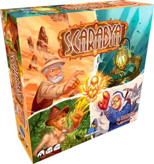 Asmodee Scarabya Brettspill Engelsk 8+ År Asmodee Scarabya Brettspill Engelsk 8+ År