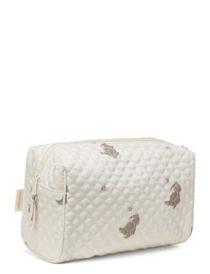 That"s Mine Vigga Toilet Bag - White - 24X15CM That"s Mine Vigga Toilet Bag - White - 24X15CM