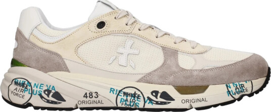 Premiata, Herre, Sko, Beige, 44 EU,