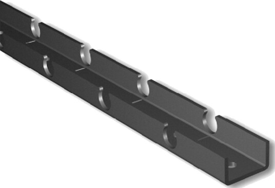 LK Systems Rørholderliste 20 4m
