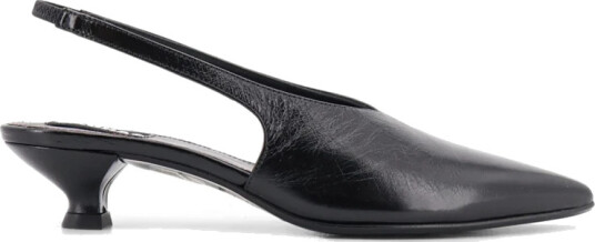 ALOHAS Eros Black Leather Pumps - Black - 38 ALOHAS Eros Black Leather Pumps - Black - 38