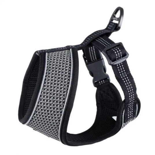 Feel Active Reflective Soft Hundesele Svart (Xl)