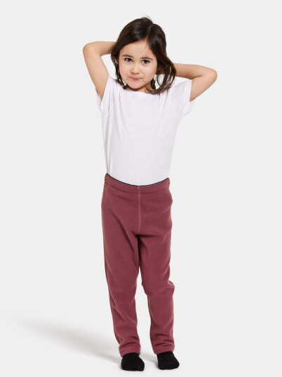 Didriksons Monte Kids Pants 9 Rusty Wine 100