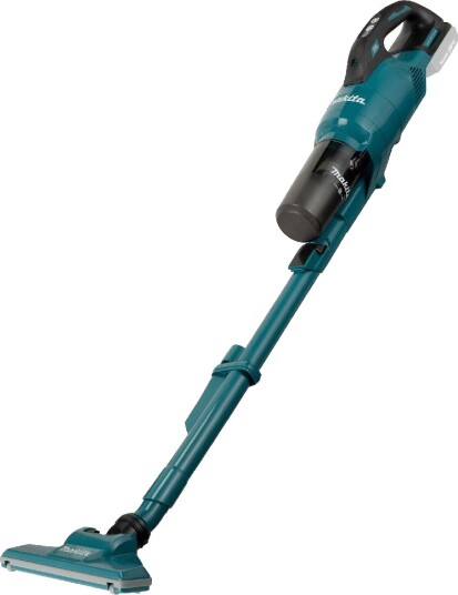 Makita DCL286FZ 2-i-1 Skaftstøvsuger Batteridrevet Tørr Sort Blå