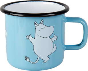Muurla Moomin emaljekopp 25 cl Moomin Blå