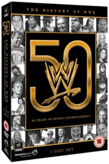 The History Of The WWE  50 Years Of Sports Entertainment DVD