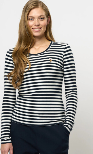 U.S. Polo Assn. Chanett Long Sleeve T shirt Blå L