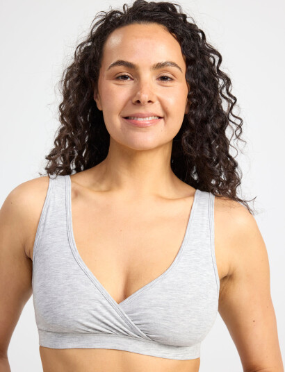 Lindex Bra Nursing Wrap Top Co 2 P Black XS Lindex Bra Nursing Wrap Top Co 2 P Black XS