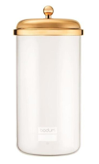 Bodum  Classic oppbevaringsglass 1,8L gull
