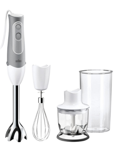 Braun Multiquick 5 Stavmikser 600 W - Hvit/Grå