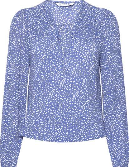 Mango | Bow Printed Blouse | XS