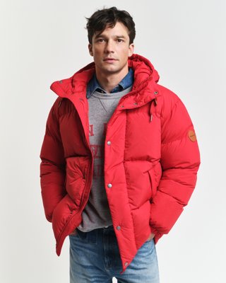 Vinterjakke i dun  RUBY RED S