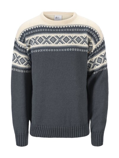 Dale Of Norway Cortina 1956 Unisex Sweater Steel Offwhite L