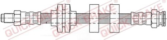QUICK BRAKE 37.904 Bremseslange