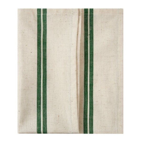 Stiernholm Elsa serviett 45x45 cm 2 stk natur/grønn Stiernholm Elsa serviett 45x45 cm 2 stk natur/grønn
