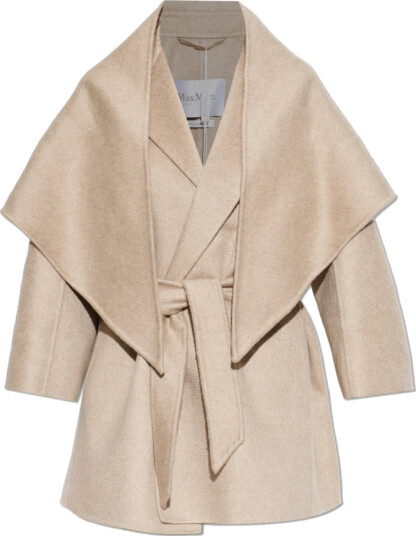 Max Mara Dame Frakker Beige M, Max Mara Dame Frakker Beige M,