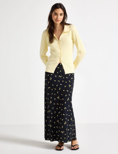 Lindex Maxi Skirt   Black   XXL
