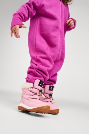 Reima Reimatec Winter Boots Samooja GREY PINK 24 Reima Reimatec Winter Boots Samooja GREY PINK 24