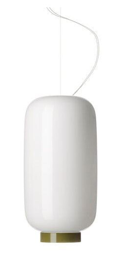 Foscarini Chouchin Reverse Taklampe Hvit & Grønn Foscarini Chouchin Reverse Taklampe Hvit & Grønn
