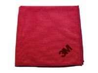 3M 7100087657, Mikrofiber, Rød, Maskin Vask, 95 °C, 360 mm, 360 mm 3M 7100087657, Mikrofiber, Rød, Maskin Vask, 95 °C, 360 mm, 360 mm